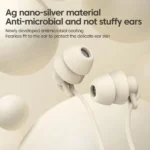3.5MM/Type C Wired Earphone In-Ear Sleeping Headphone Noise Cancelling Handsfree Headset USB C Jack Earbuds For iPhone15 Samsung - Image 2