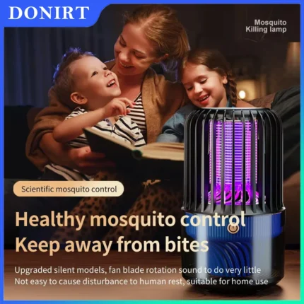 Electronic Mosquito Killler Lamp Rechargeable Insect Fly Trap Mosquito Repellent Ultraviolet Anti Mosquito Light Home Bug Zapper