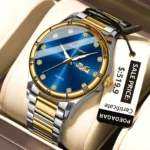 POEDAGAR Top Luxury Watch For Man Date Week Waterproof Luminous Man Wristwatch Quartz Stainless Steel Men's Watches Sports Reloj - Image 9