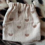 Cotton Prints Baby Bags String Nappy Stackers Caddy Organizer Diaper Pouch Babies Accessories Baby Essentials Diaper Bag - Image 3