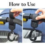 Baby Pram Hooks Rotate Hanging Bag 360 Degree Cart Organizer Storage Bag Hanger Universal Outdoor Stroller Accessories - Image 5