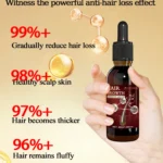Hair essential oil massage comb, applicator + essence, accelerate hair growth, thick hair in 5 days - Image 5