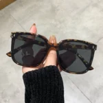OIMG Vintage Square Sunglasses Women Oversized Sunglass Men Retro Black Sun Glasses Shades Goggle UV400  Oculos De Sol - Image 2