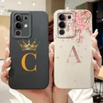 For Vivo Y29 4G Case 2025 Cute Crown Flower Letters Soft Silicone Cover For Vivo Y29 5G V2420 Y 29 Funda For VivoY29 Phone Cases - Image 2
