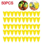 50-10Pcs Sticky Traps Fruit Fly Trap Yellow Sticky Bug Trap for Indoor Outdoor Use Insect Pest Control Garden Strong Glue Plant - Image 16