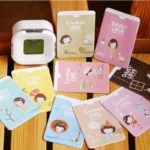 2PCS Women Men Business Credit Card Holder ID Card Holders Case Pouch PVC Cartoon Cute Travel Card Holder Cover Wallet Simple - Image 6