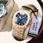 POEDAGAR Luxury Man Wristwatch Business Stainless Steel Quartz Men Watch Waterproof Luminous Date Square Men's Watches Clock+Box - Image 2