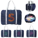 Travel Suitcases Woman Tote Bags Foldable Organizers Bag Engrave Image Letter Pattern Series Large Capacity Luggage Storage Bag