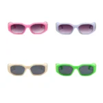 New Retro Irregular Square Sunglasses for Women Men Fashion Designer Small Frame Sun Glasses Trending Product Shades UV400 - Image 6