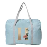 Gold Lettern Series Travel Bag Unisex Large Capacity Organizers Foldable Luggage Handbags Clothes Storage Duffle Carry on Bags - Image 25