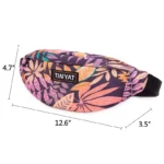 TINYAT Print Leaf Travel Waist Bag for Men and Women Fashion Casual Shoulder Bag Man Belt Pouch Female Banana Fanny Bag - Image 11