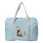 Gold Lettern Series Travel Bag Unisex Large Capacity Organizers Foldable Luggage Handbags Clothes Storage Duffle Carry on Bags - Image 26