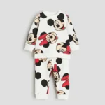 Girls Spring Autumn Clothes Minnie Full Print Sweatshirt+Pants 2pcs Casual Sports New Kids Cartoon Fashion Long Sleeve Suits - Image 9
