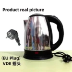 Kettle Stainless Steel Kitchen Appliances Smart Kettle 1500W Whistle Kettle Samovar Tea Coffee Thermo Pot Gift - Image 7