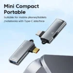2 in 1 USB Type C OTG Adapter 10W/PD100W Elbow Type C To USB3.0 Adapter Fast Charging Converter For Mobile Phone Tablet Laptop - Image 5