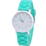 2024 Brand Women Quartz Watch Casual Fashion Silicone Strap Watches Ultra-thin Geneva Jelly Wristwatch Gift Clock Dropshipping - Image 3