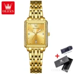 OLEVS 9995 Elegant Quartz Ladies Womens Wristwatces Date Watch for Women Luxury Waterproof Luminous Watches Relojes Para Mujer - Image 11