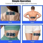 Charging Version Electric Muscle Stimulator Tens Unit Set Ems Body Neck Back Massager Version Laser Meridian Pulse Pen Tool - Image 2