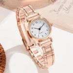 Luxury Wrist Watches for Women Fashion Analog Quartz Watch Stainless Steel Strap Ladies Watch Casual Digital Bracele Watch - Image 18