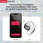 ERAZER XT66pro OWS Wireless Headphones Bluetooth 5.4 Earphones with Mic OWS Sports Headsets IPX5 Earhook AI translator Earbuds - Image 4