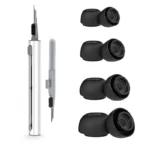 KUTOU 4 Pairs Liquid Silicone Ear Tips for Airpods Pro 1 2 Noise Reduction Pad Earplugs Ear Caps Comes with cleaning pen - Image 13