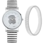 Luxury Ladies Black White Bear Diamond Simple Design Branded Quartz Watch Fashion Stretch Women Dress Clock Creative Watches - Image 11