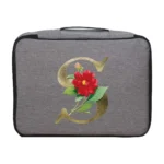 Handbags Documents Luggage Organizer Men Outdoor Travel Credentials Storage Bag Women Golden Flower Print Waterproof Briefcase - Image 20