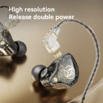 X2 Pro 3.5mm Detachable Wired Headphones Double Dynamic HiFi Earphone Bass Headset Stereo Musician Monitor Earbuds Sport Running - Image 5