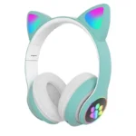 JST-28 Wireless Headphones Cat Ears Bluetooth Earphones Stereo Music Earbuds Bluetooth Sports Gaming Headset with Mic for Phones - Image 9