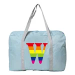 Weekend Bags for Women Travel Bags Carry on Sports Gym Bagworkout Duffel Bag Overnight Shoulder Bag Rainbow Pattern Series 2024 - Image 25