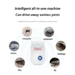 Ultrasonic Mouse Repeller, Mosquito Repeller, Electronic Plug Type, Indoor Kitchen, Living Room, Insect Repeller, European Plugs - Image 4