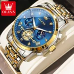 OLEVS Top Luxury Brand Quartz Couple Watch Waterproof Watch Lover Gift Nightglow Classic Date Week Clock His or Her Set Watch - Image 18