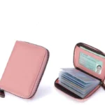 Mini 20 Card Wallet Men Women Small PU Leather Wallet Business Case Purse Holder RFID Blocking Carteira Masculina Porte Carte - Image 8