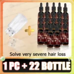 Hair essential oil massage comb, applicator + essence, accelerate hair growth, thick hair in 5 days - Image 11