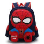 Spiderman Backpacks Super Heroes Student School Bag Cartoon 3d Stereo Kindergarten Backpack Children's Travel Bag Gift - Image 5