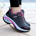 Ladies Sneakers Comfortable Breathable Platform Shoes Fashion Lace Up Female Casual Shoes for Women Outdoor Short Boots - Image 5