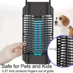 High-Powered Dual-Purpose Waterproof Electronic Mosquito Trap - 4200V, Ideal for Indoor and Outdoor Use in Home and Garden Pest - Image 5