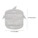 Hanging Bath Toy Storage Quick Dry Net Basket Mesh Bag Bathroom Organizer Bathtub Game Toy Holder Shower Caddy for Kids Toddler - Image 6
