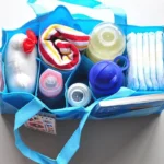 Portable Mummy Bag Bottle Storage Multi-Function Separate Bag Nappy Maternity Handbag Large Capacity Baby Tote Diaper Organizer - Image 3