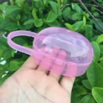1 Pcs Cartoon Baby Nipple Pacifier Box Solid Pacifier Box Travel Storage Case Soother Safe Holder Pacifier PP Plastic Box - Image 3