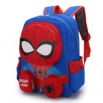 Spiderman Backpacks Super Heroes Student School Bag Cartoon 3d Stereo Kindergarten Backpack Children's Travel Bag Gift - Image 7
