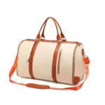 Fashion Large PU Folding Suit Storage Bag Women High Capacity Luggage Handbag Travel Sport Outdoor Multi Function Organizer - Image 9