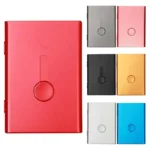 Metal Business Card Holder Hand Push Card Case Bank Card Membership Package Ultra Thin Packaging Box Organizer - Image 2