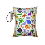 BIAI 1pc Waterproof Baby Diaper Storage Bag Washable Resuable Stroller Organizer Bag Sports Travel Storage Bag Makeup Bag - Image 9