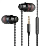 Metal Earphones High Quality Bass Noise Reduction Headphones In Ear Sport Earband With Microphone Formobile Phone - Image 4