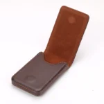Business Men's Card Holder Magnetic Attractive High Quality PU Leather Business Card Case Name Card Box
