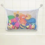 Baby Bath Toys Organizer Quick Dry Toddlers Mesh Net Bag for Bathroom Toy Storage Cartoon Shape Sand Beach Toys Storage Holder - Image 5