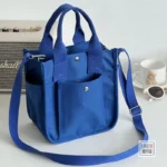 Women Crossbody Bags Canvas Solid Color Casual Tote Bag Messenger Bag Shoulder Bag Brand Designer Simplicity Girl's Shoulder Bag - Image 8