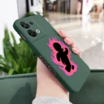 Pink Figure Phone Case For OPPO Reno 10 8 8T 8Z 7 7Z 6 5 Pro 4G 5G F19 F9 Pro Plus Liquid Silicone Cover - Image 13