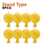 10-1PCS Ball Fruit Fly Catcher Pest Control Sticky Trap Ball for Indoor Outdoor Kitchen Gnat Traps Flying Insects Traps Ball - Image 25